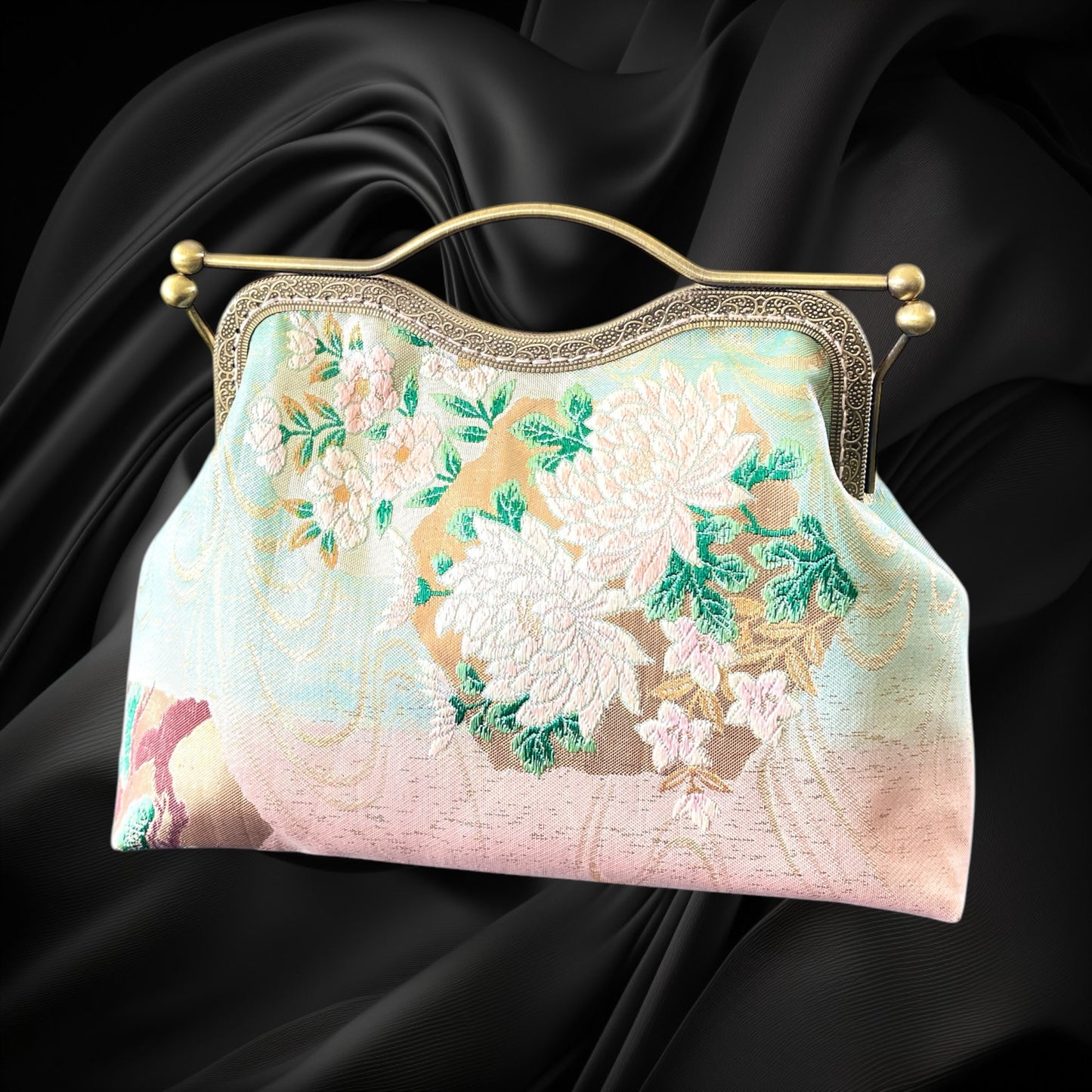 Kimono remake bag [No.1009]