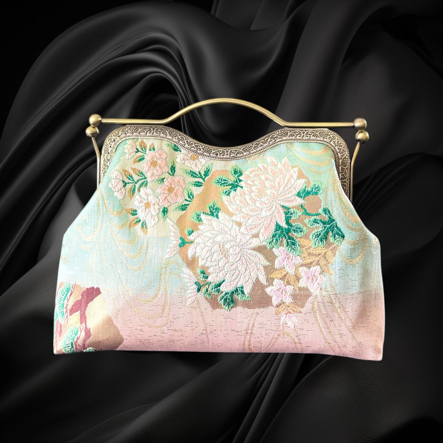 Kimono remake bag [No.1009]