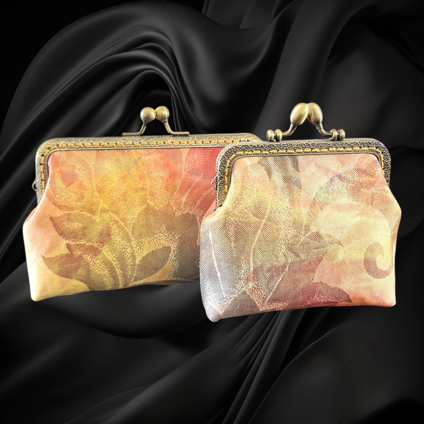 Kimono Remake Pouch [No.322]