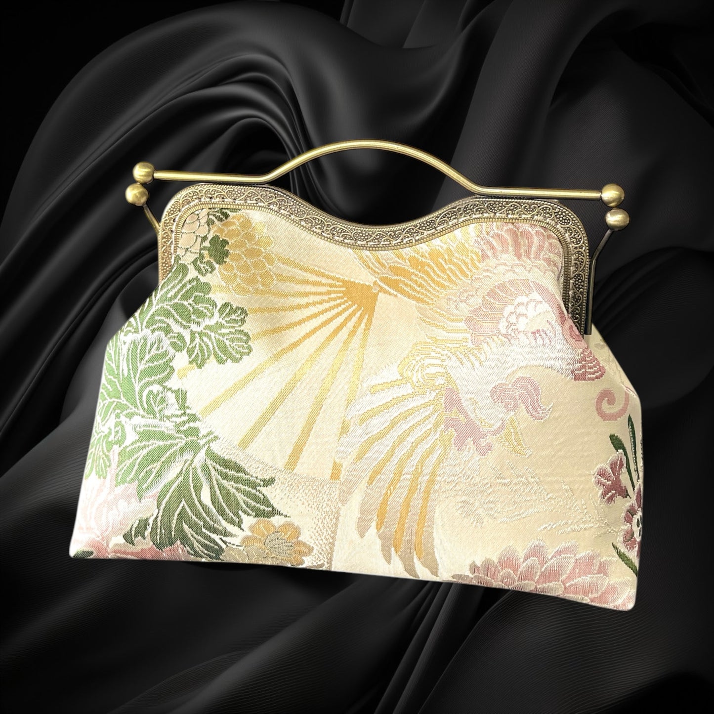 Kimono remake bag [No.1056]