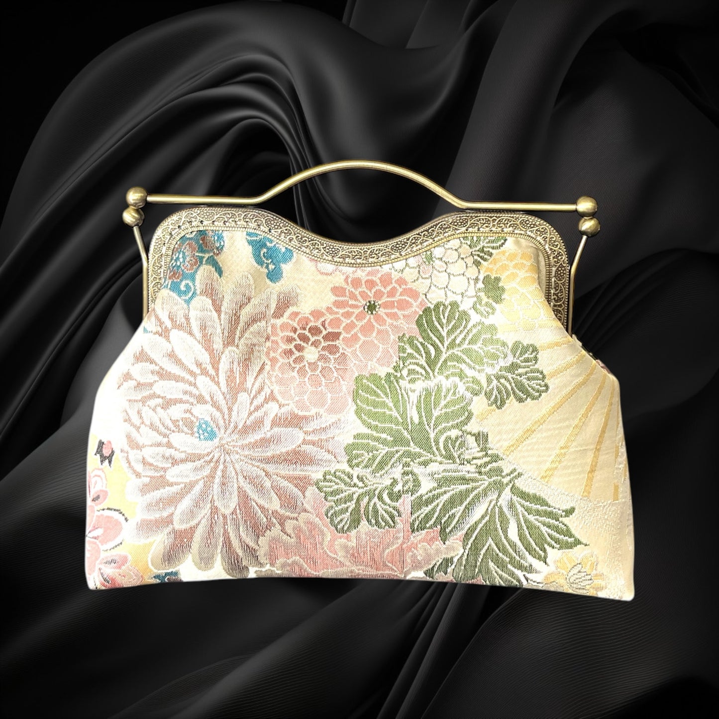 Kimono remake bag [No.1056]