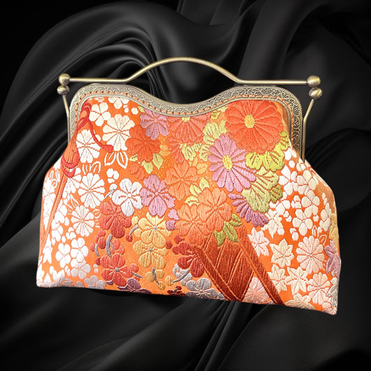 Kimono remake bag [No.1092]