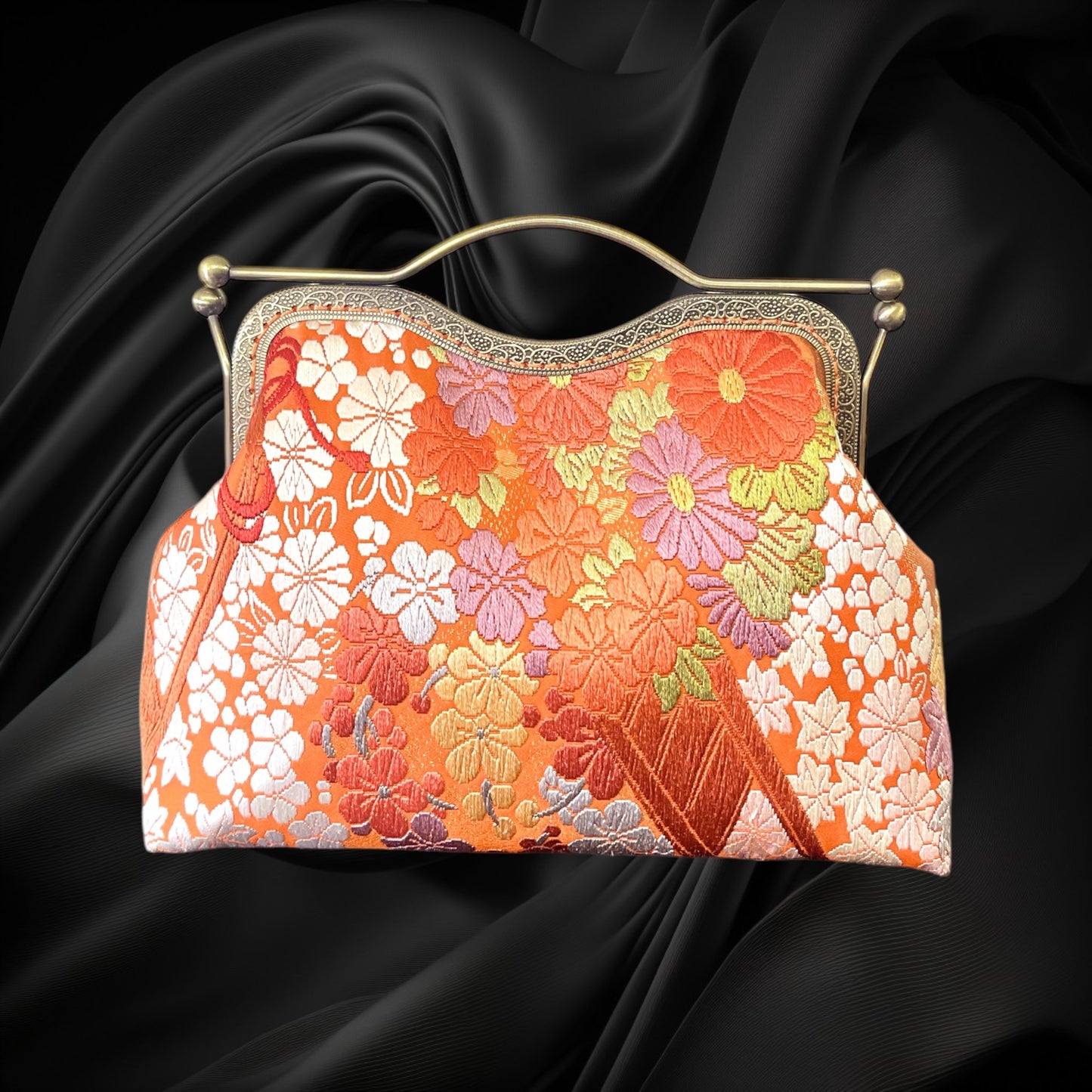 Kimono remake bag [No.1092]