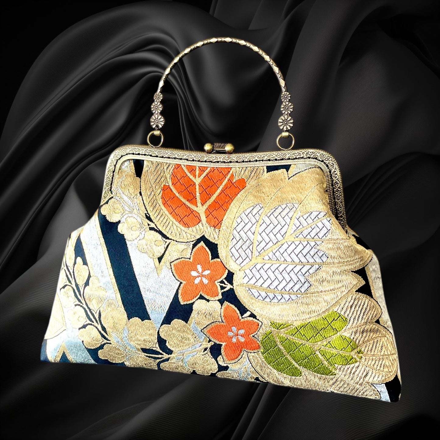 Kimono remake bag [No.1173]