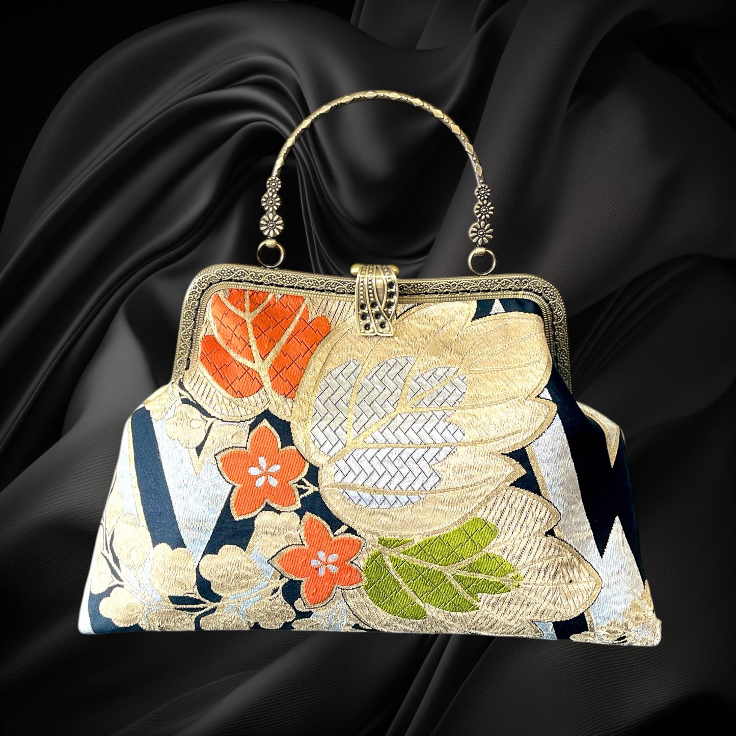 Kimono remake bag [No.1173]