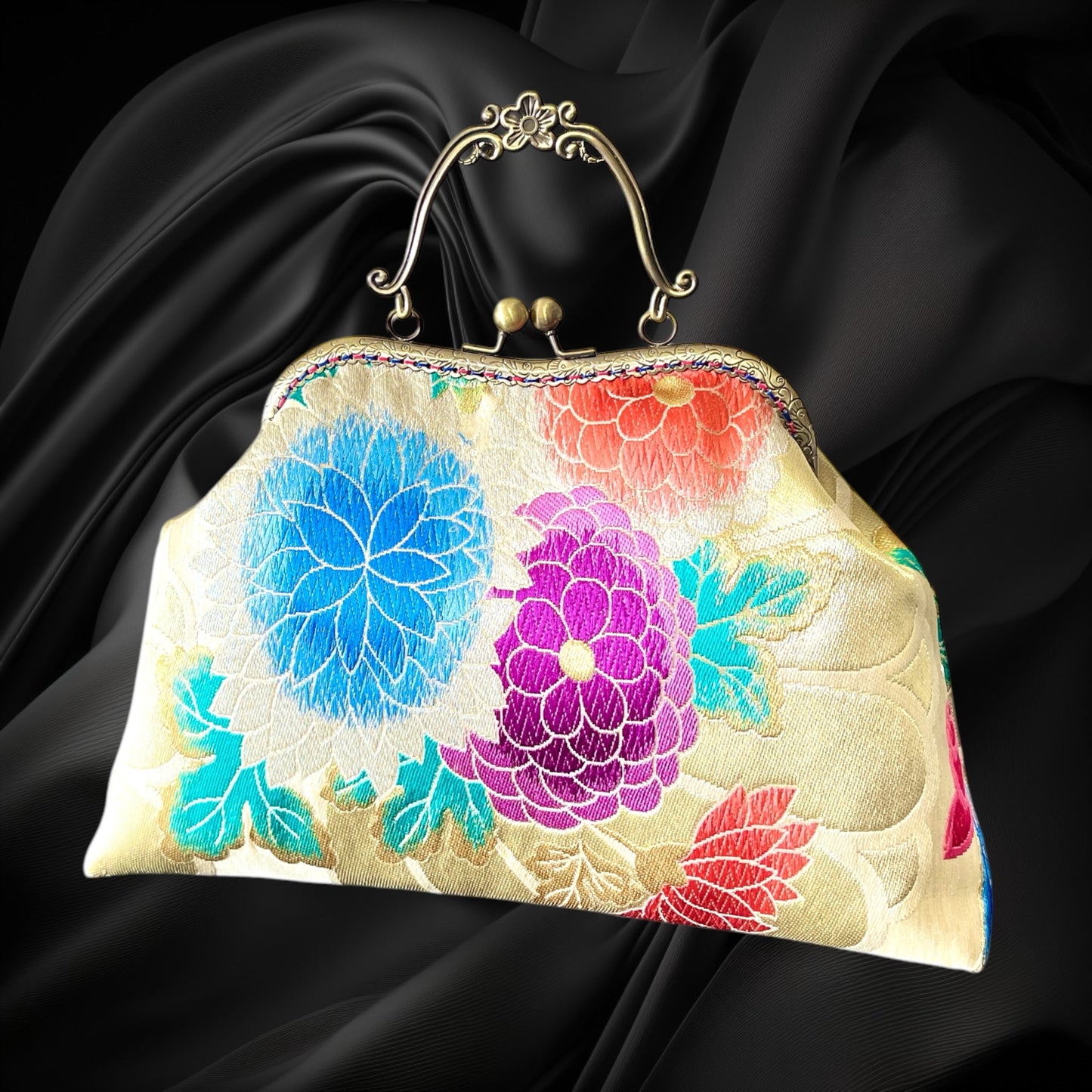 Kimono remake bag [No.1181]
