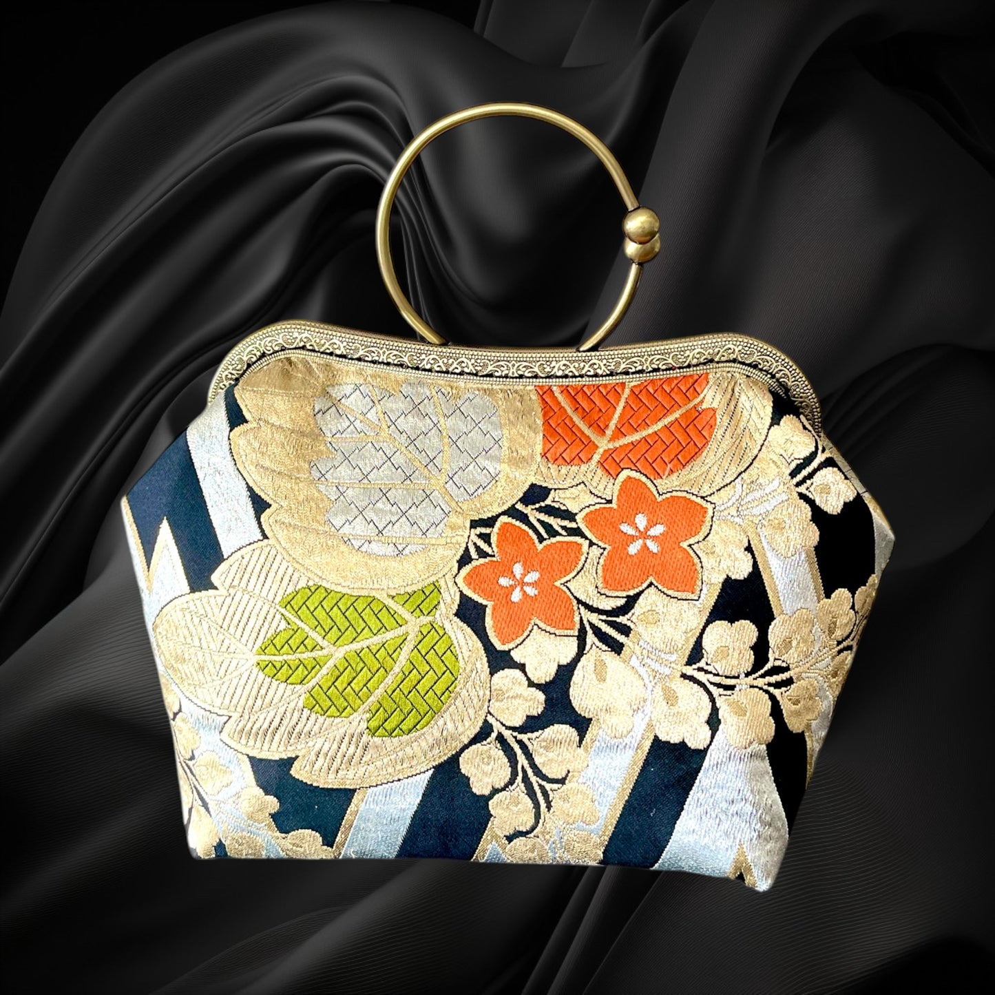 Kimono remake bag [No.1175]