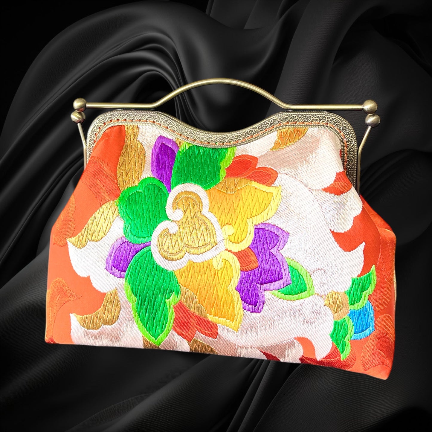 Kimono remake bag [No.1180]