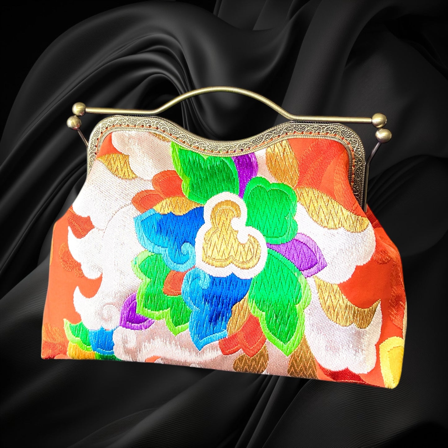 Kimono remake bag [No.1180]