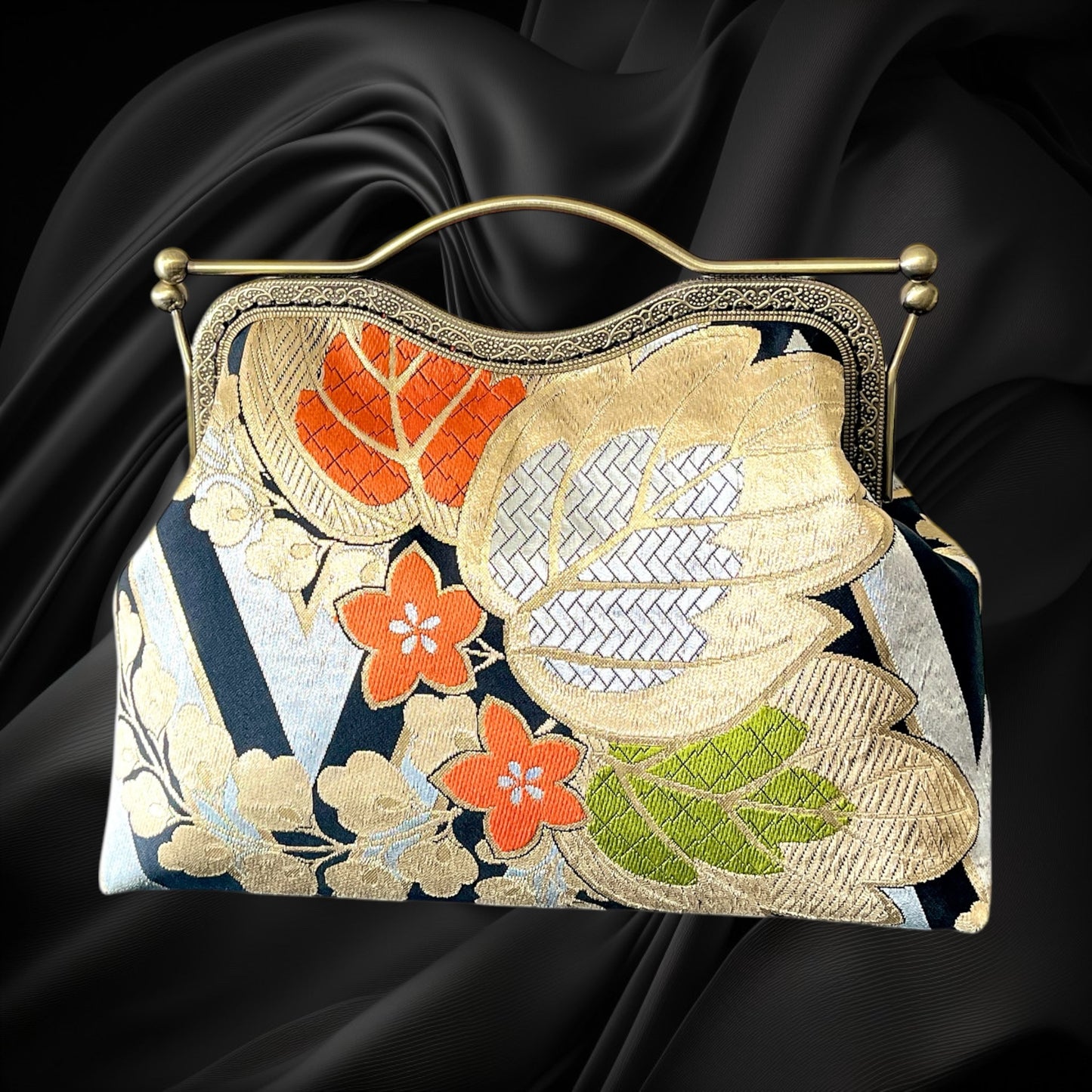 Kimono remake bag [No.1179]