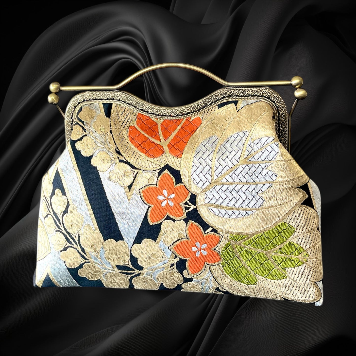 Kimono remake bag [No.1179]