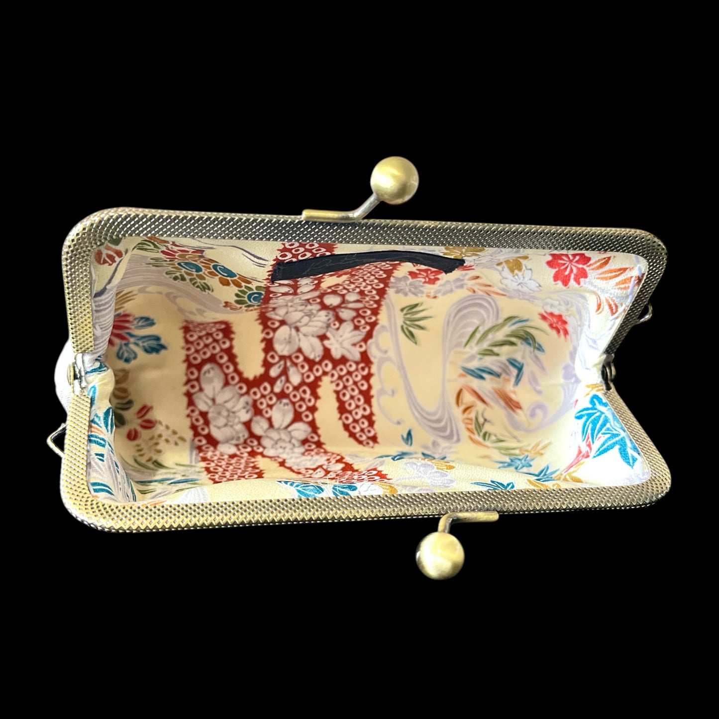 着物リメイクポーチ  [No.368]