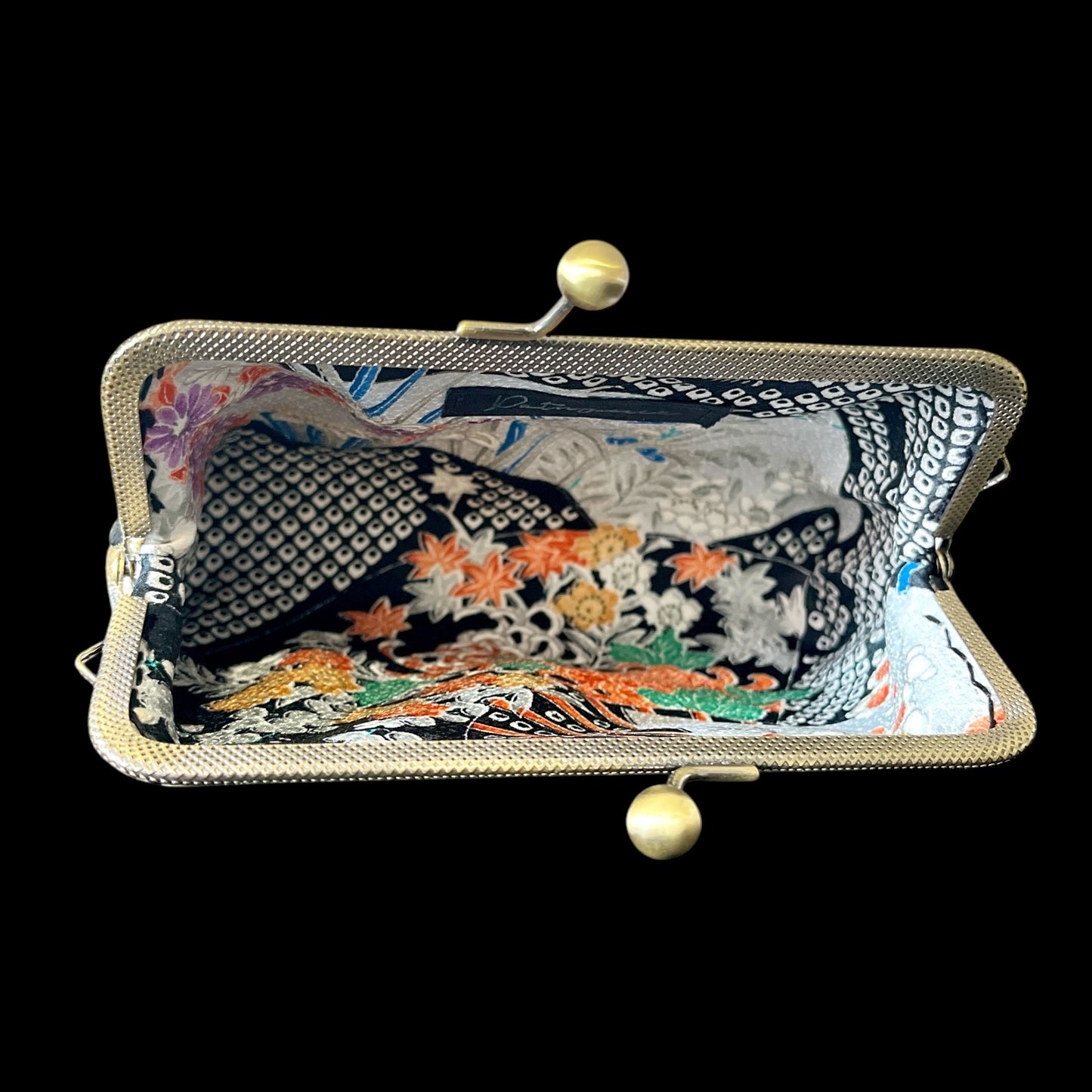 着物リメイクポーチ  [No.371]