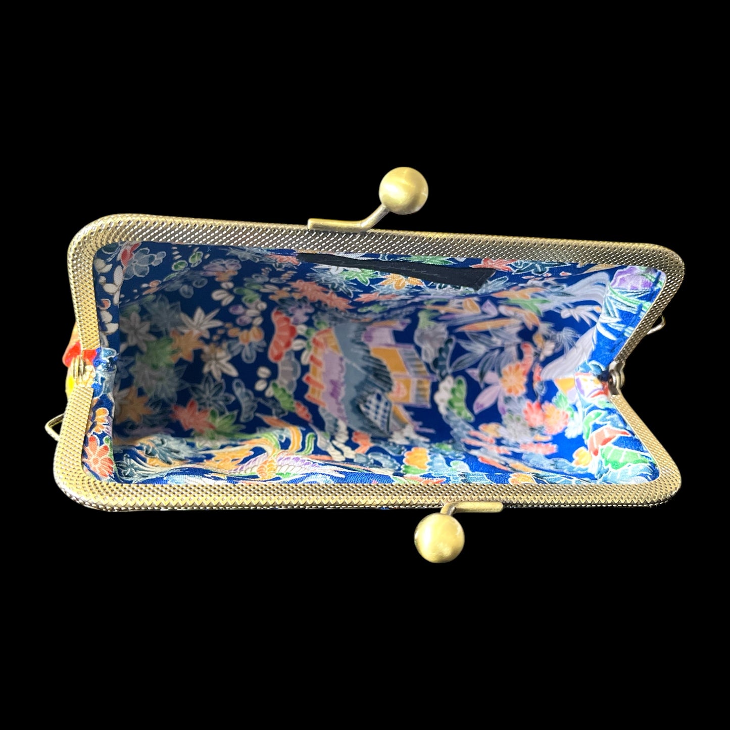 着物リメイクポーチ  [No.372]