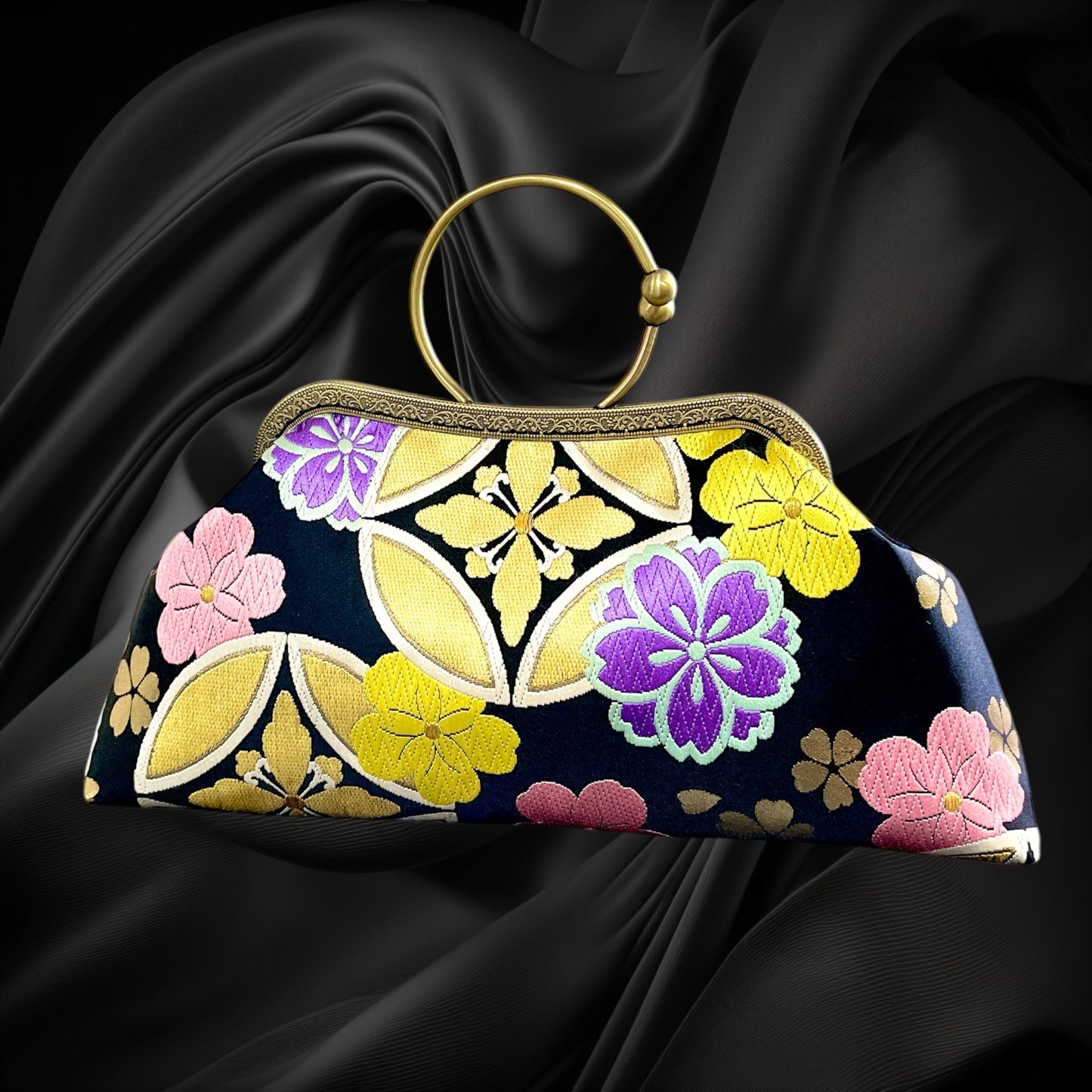 Kimono remake bag [No.1209]