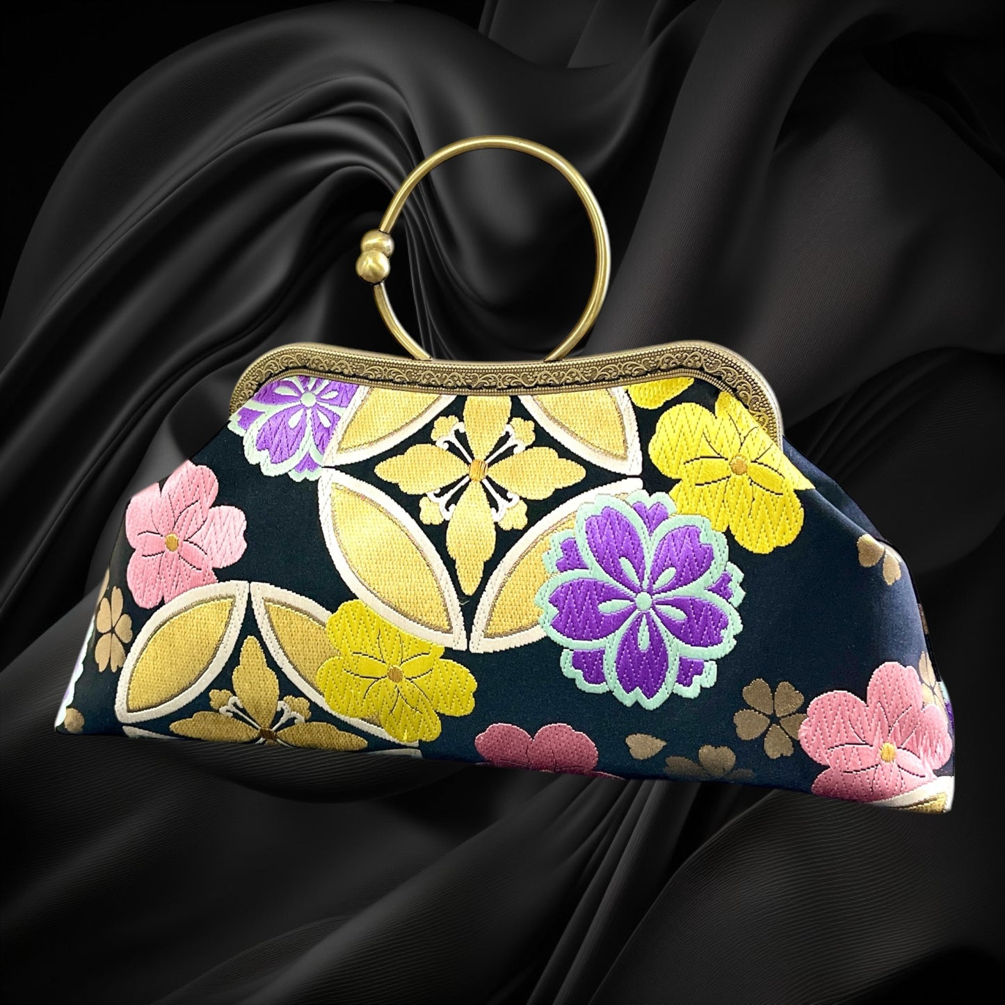 Kimono remake bag [No.1209]