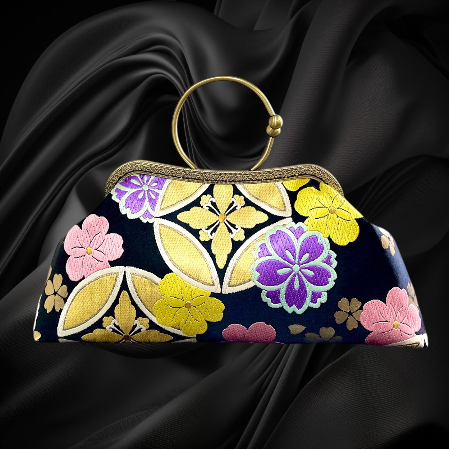 Kimono remake bag [No.1209]