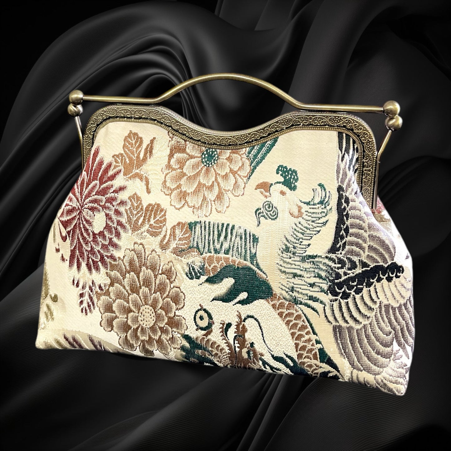 Kimono remake bag [No.1205]