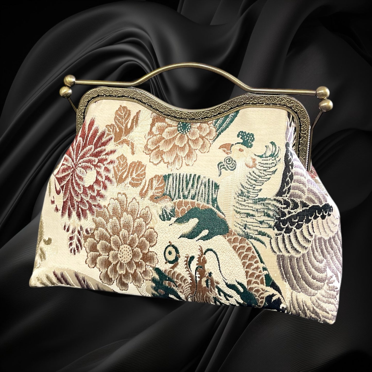 Kimono remake bag [No.1205]