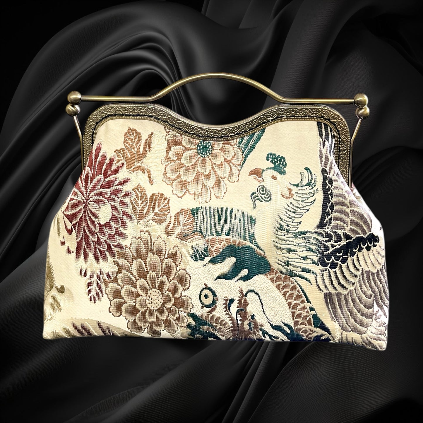 Kimono remake bag [No.1205]