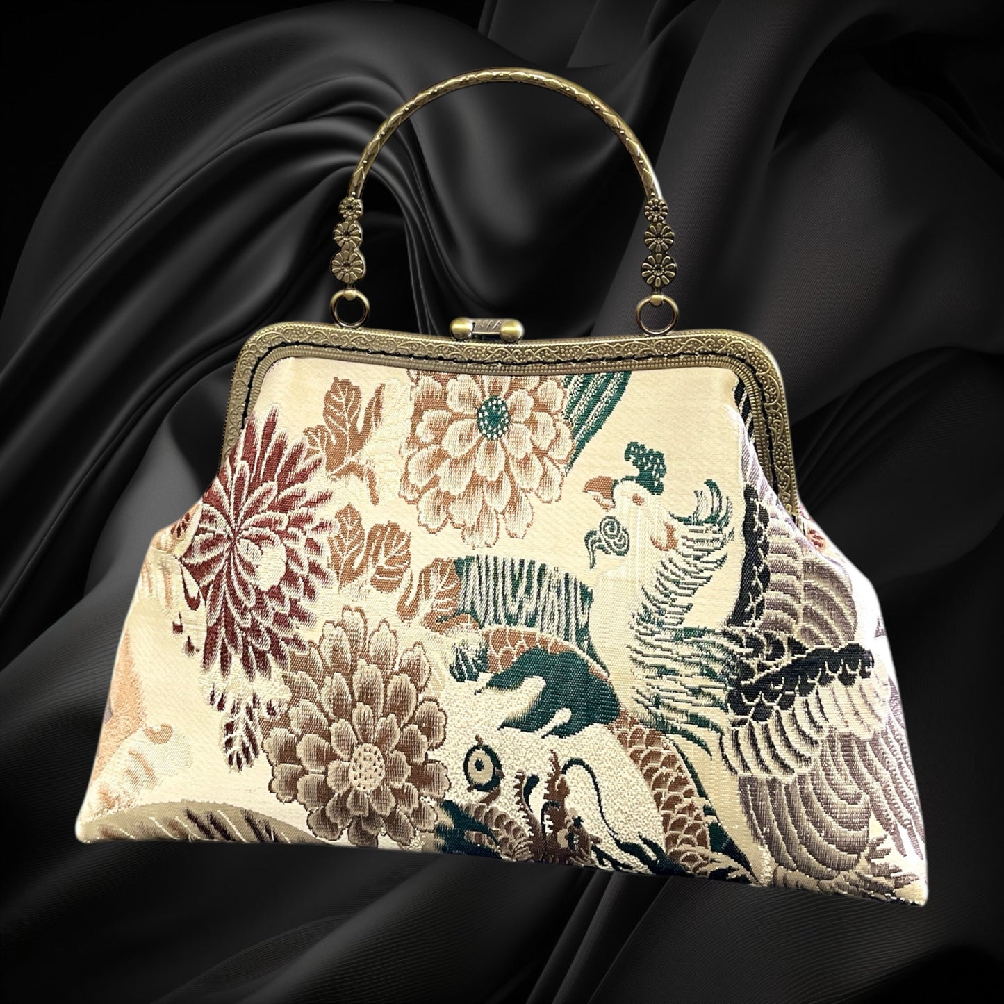 Kimono remake bag [No.1203]