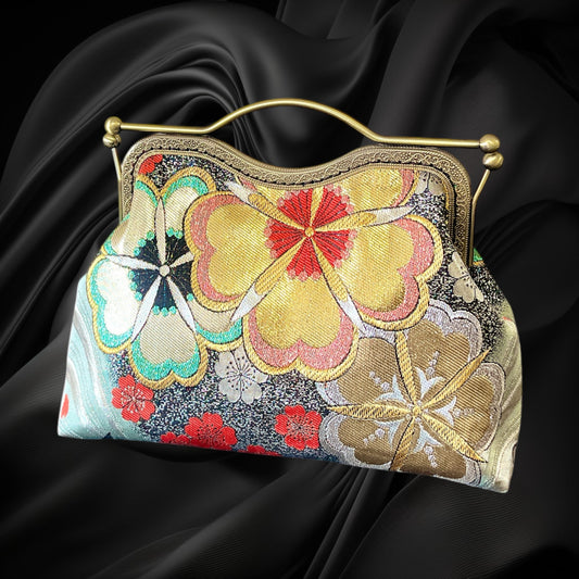 Kimono remake bag [No.1224]