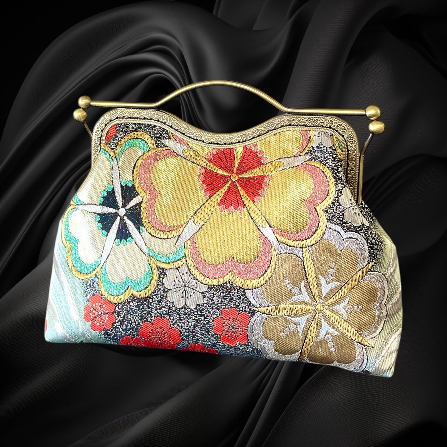 Kimono remake bag [No.1224]