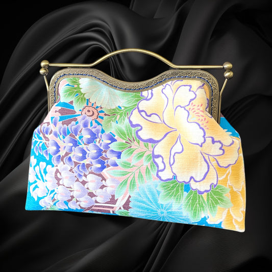 Kimono remake bag [No.1223]