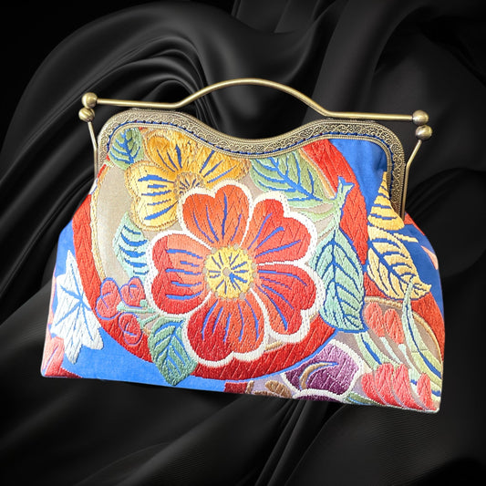 Kimono remake bag [No.1222]