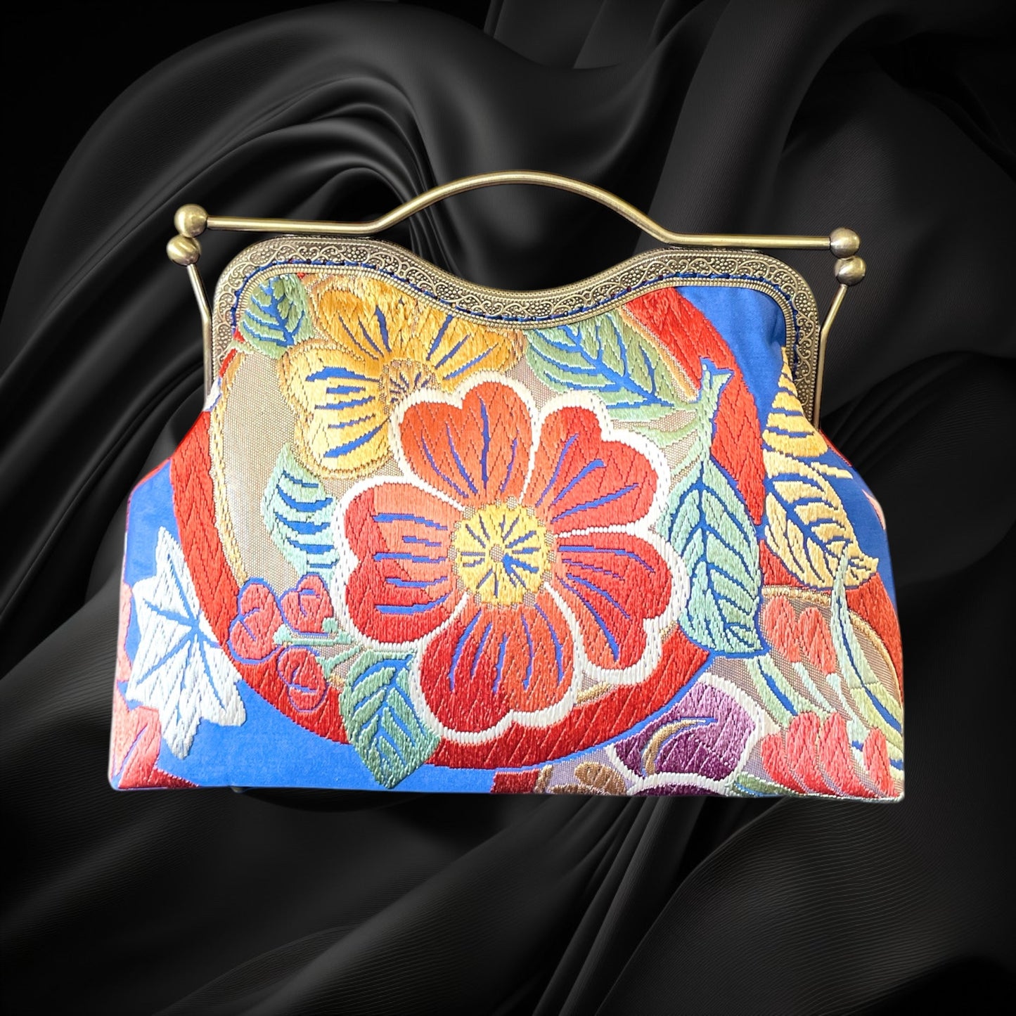Kimono remake bag [No.1222]