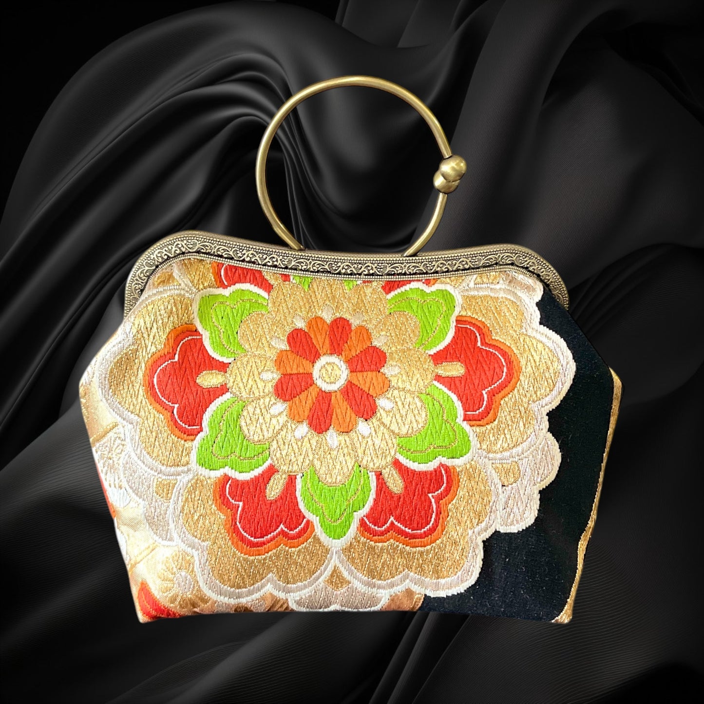 Kimono remake bag [No.1213]