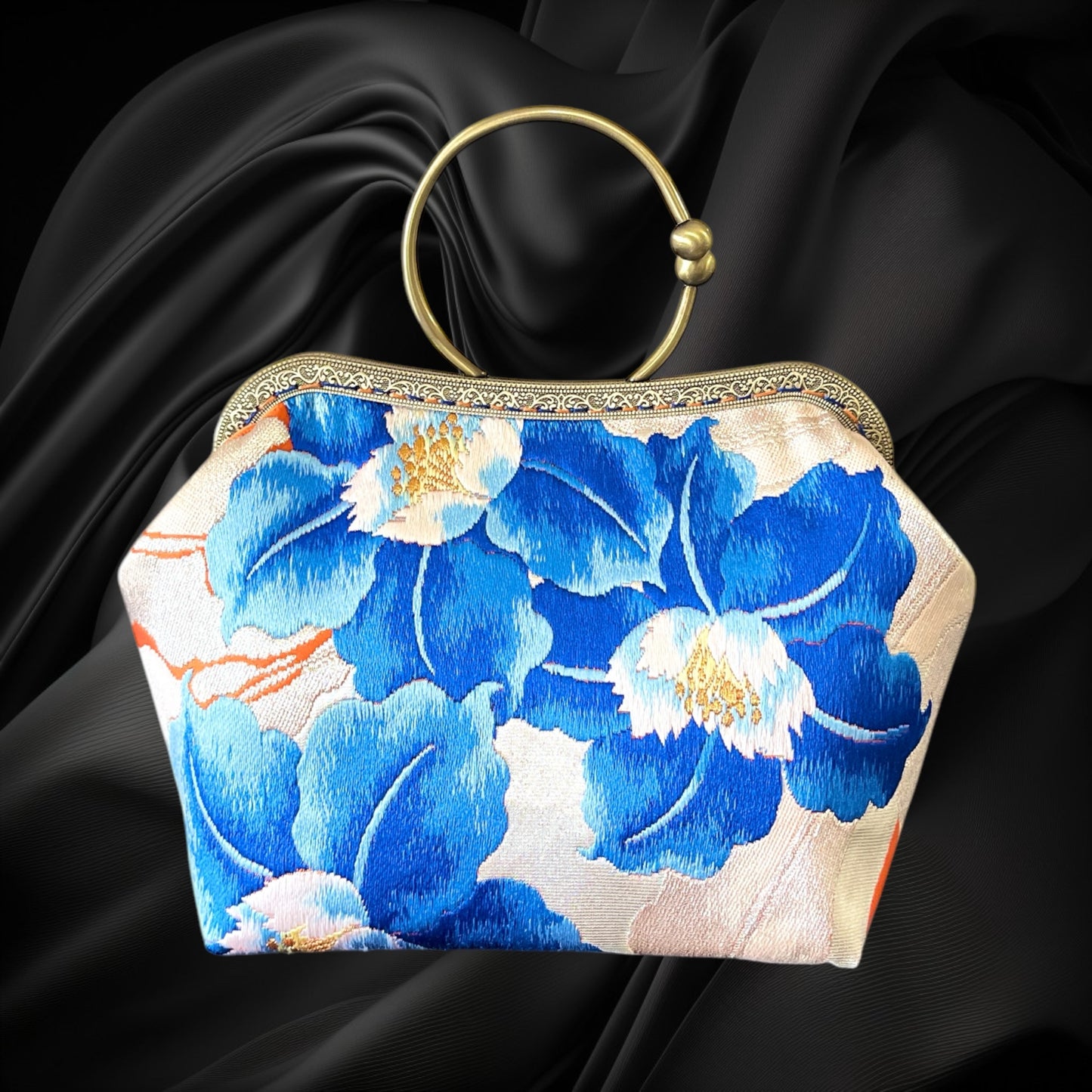 Kimono remake bag [No.1212]