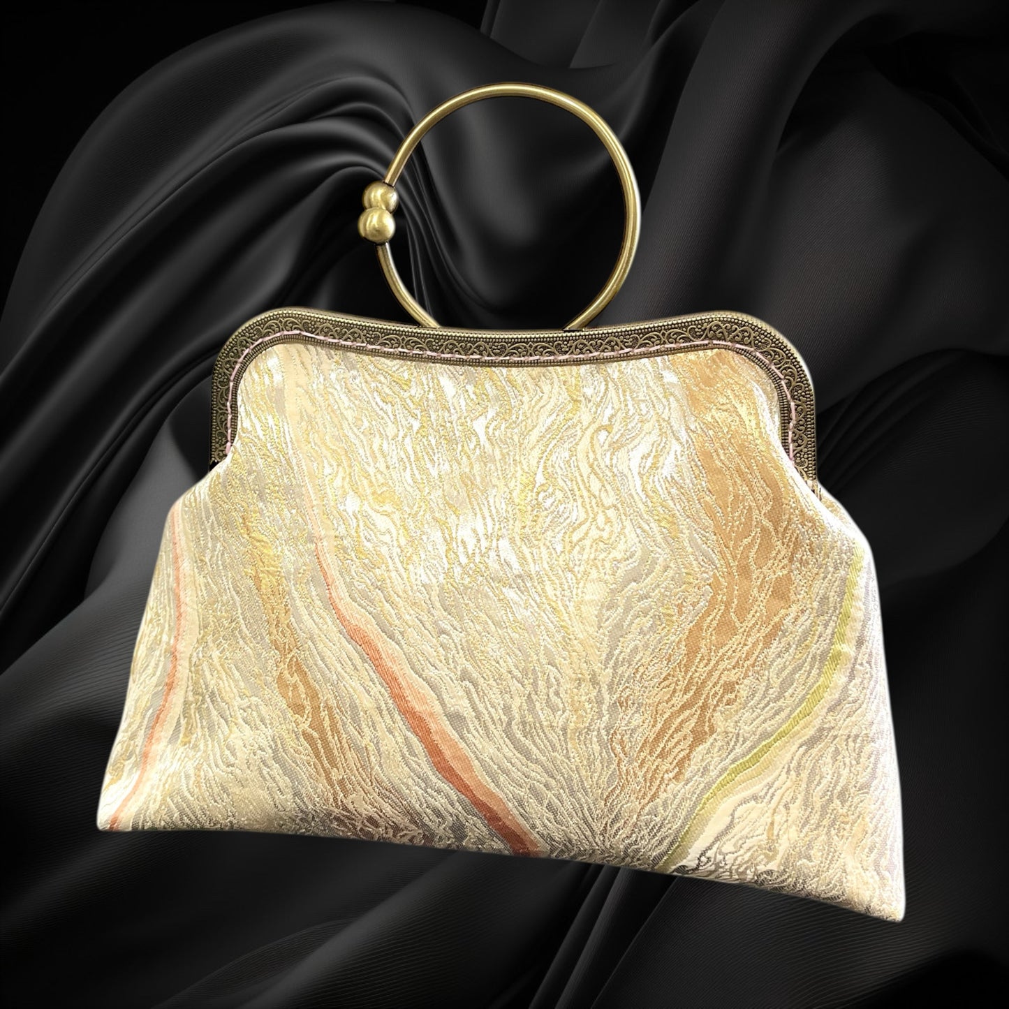 Kimono remake bag [No.1240]