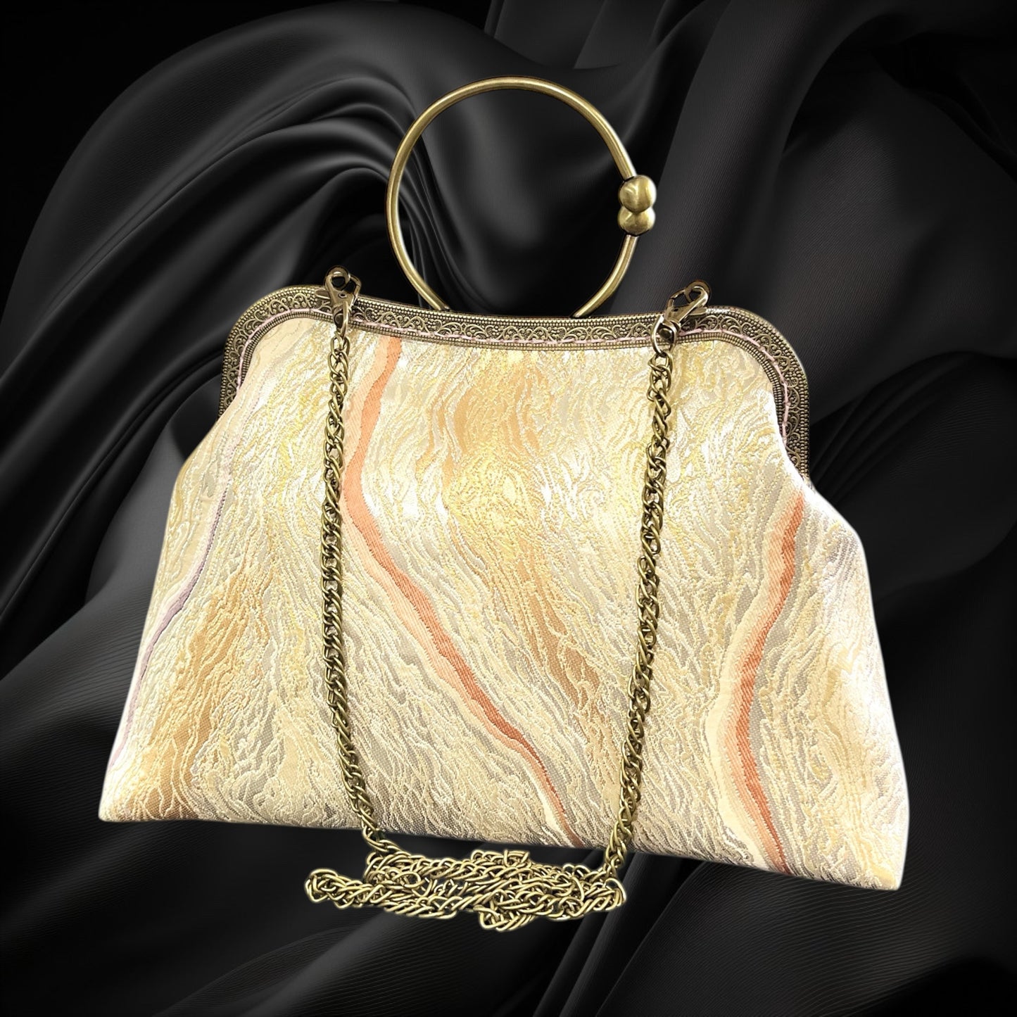 Kimono remake bag [No.1240]
