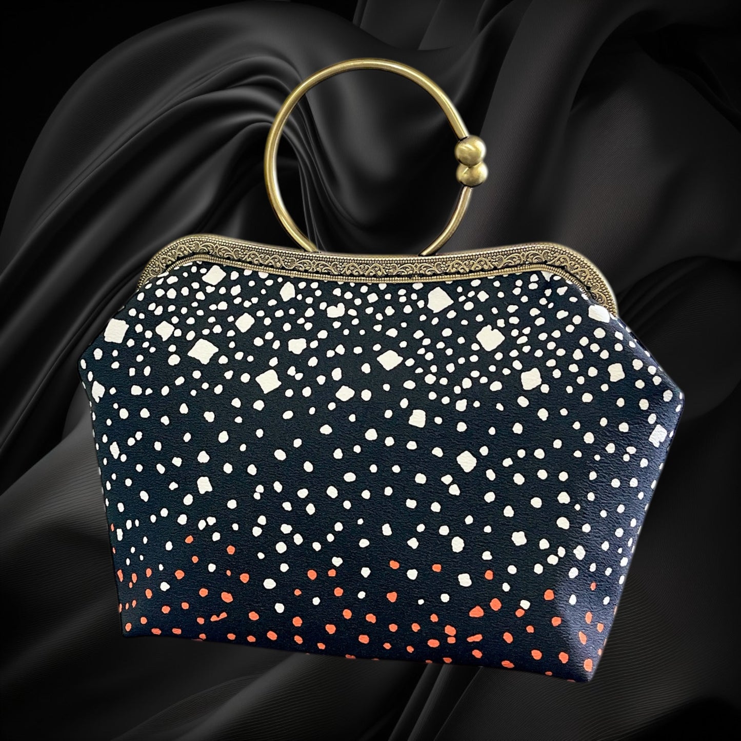 Kimono remake bag [No.1236]
