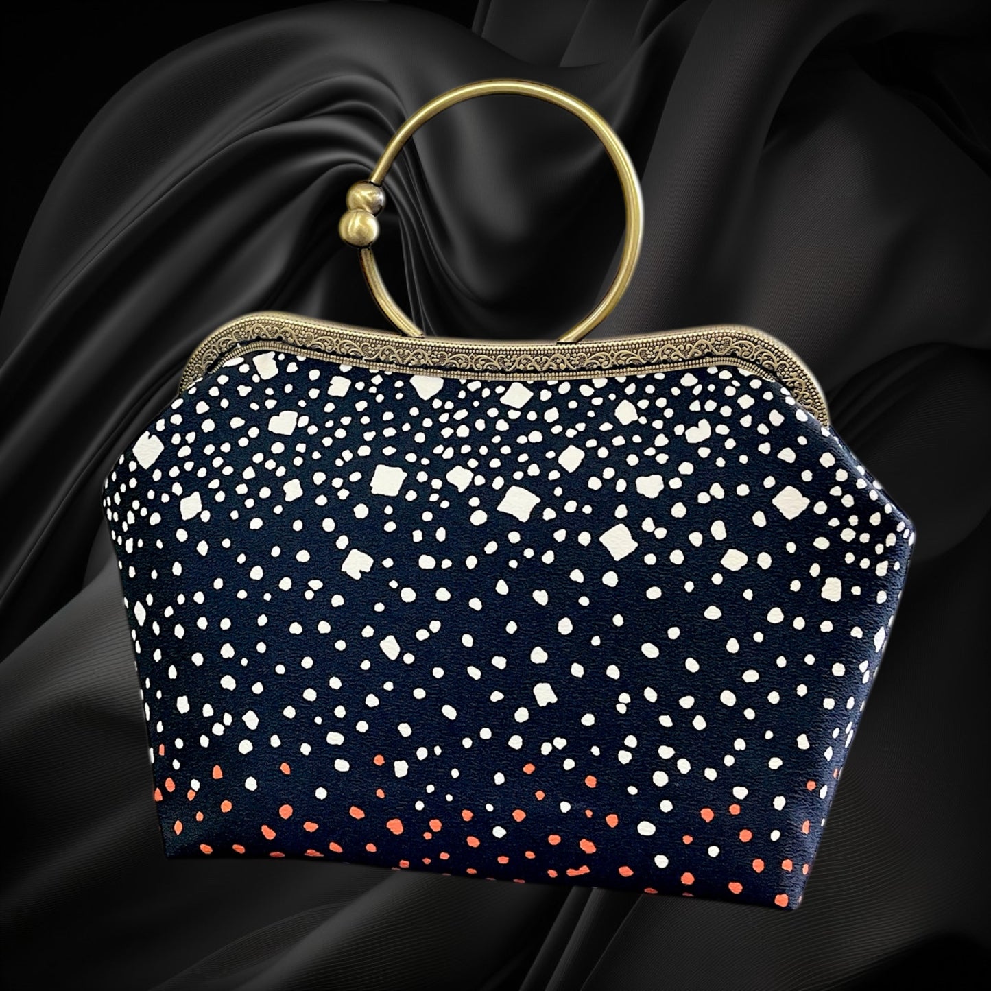 Kimono remake bag [No.1236]