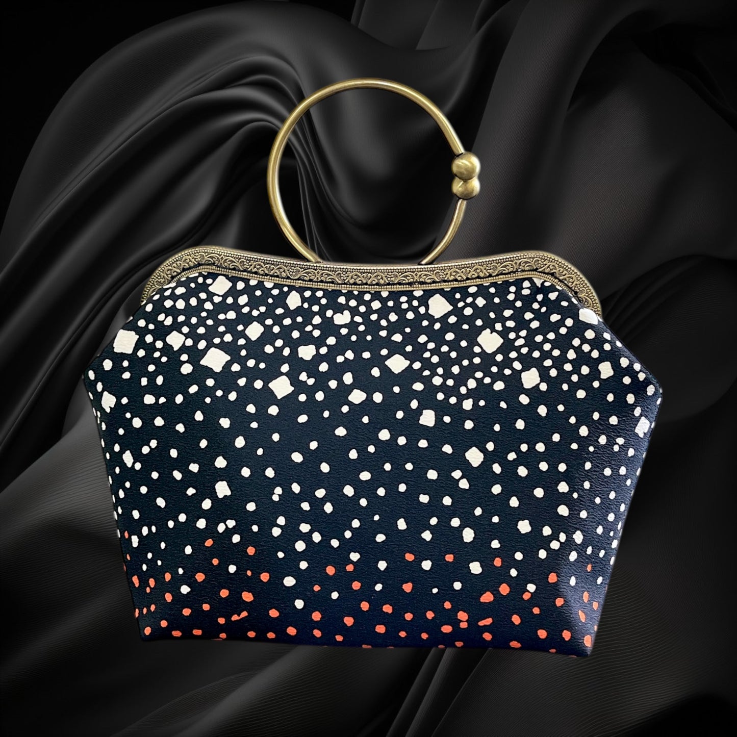 Kimono remake bag [No.1236]
