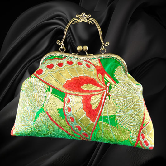 Kimono remake bag [No.1252]