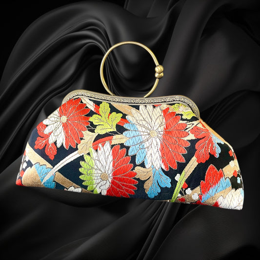Kimono remake bag [No.1266]