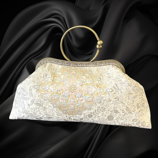 Kimono remake bag [No.1264]