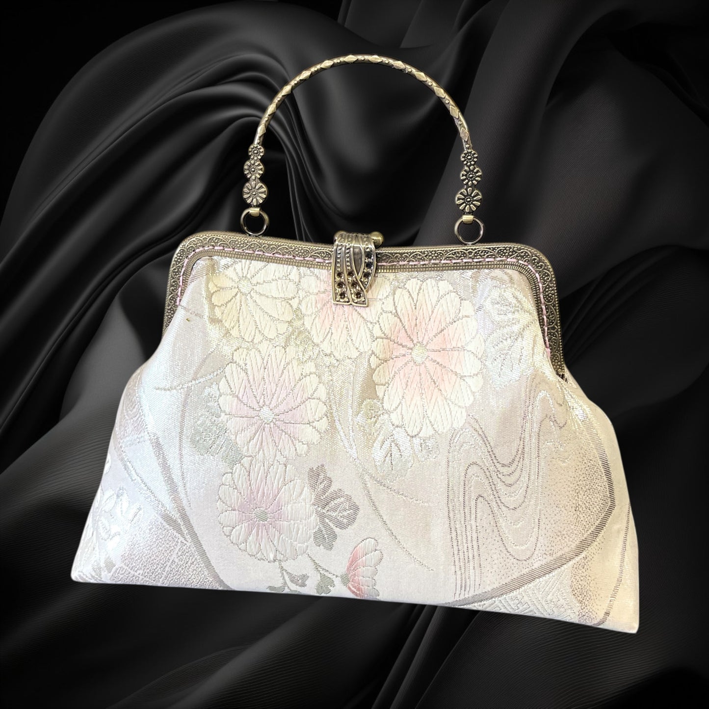 Kimono remake bag [No.1259]
