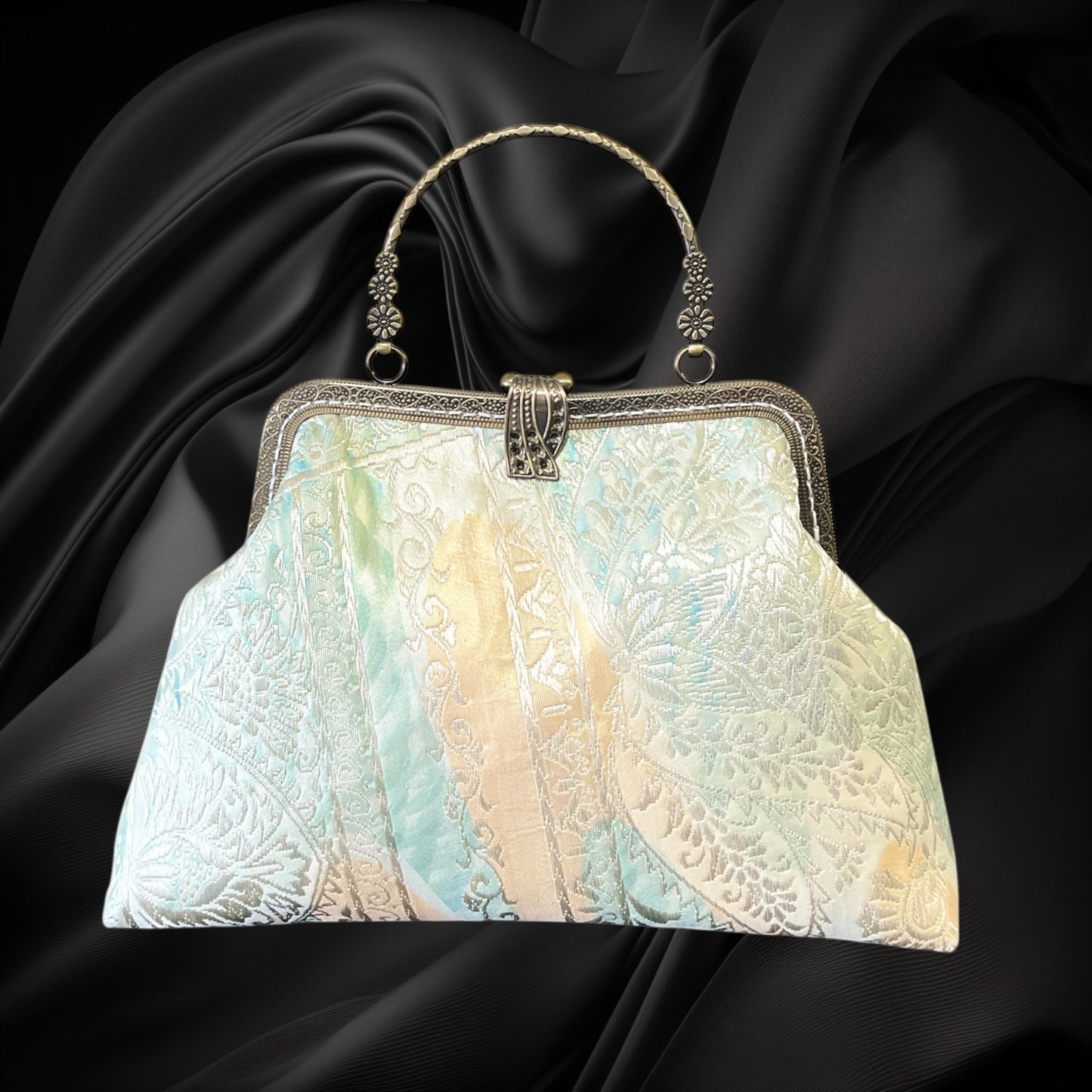 Kimono remake bag [No.1258]