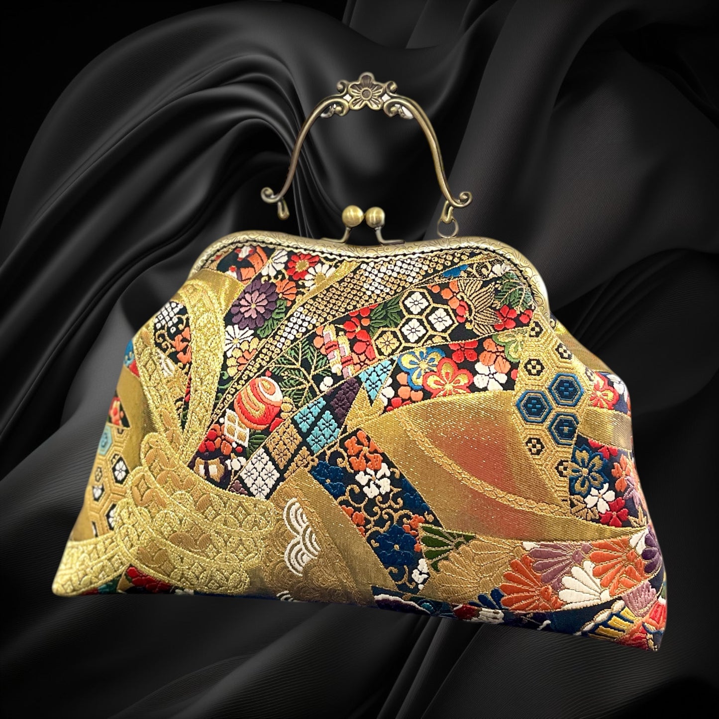 Kimono remake bag [No.1267]