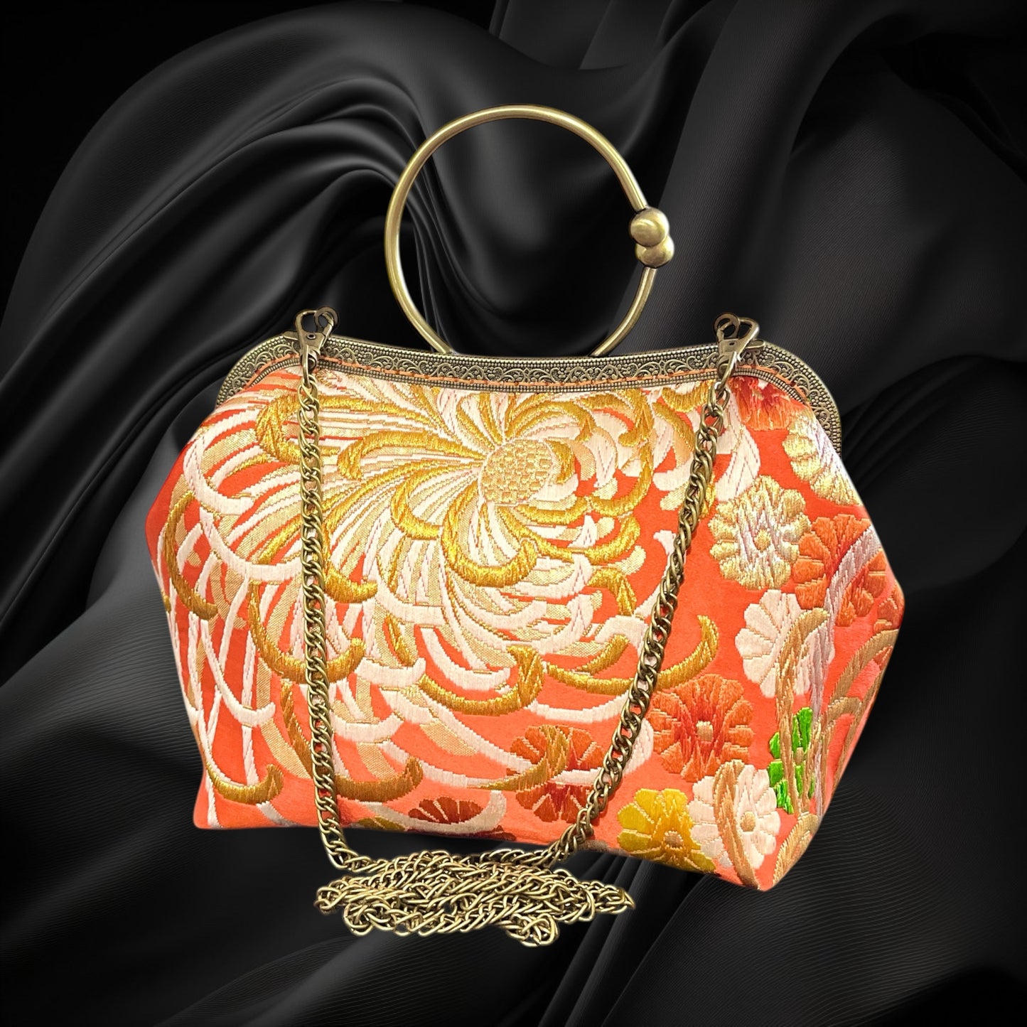 Kimono remake bag [No.1269]