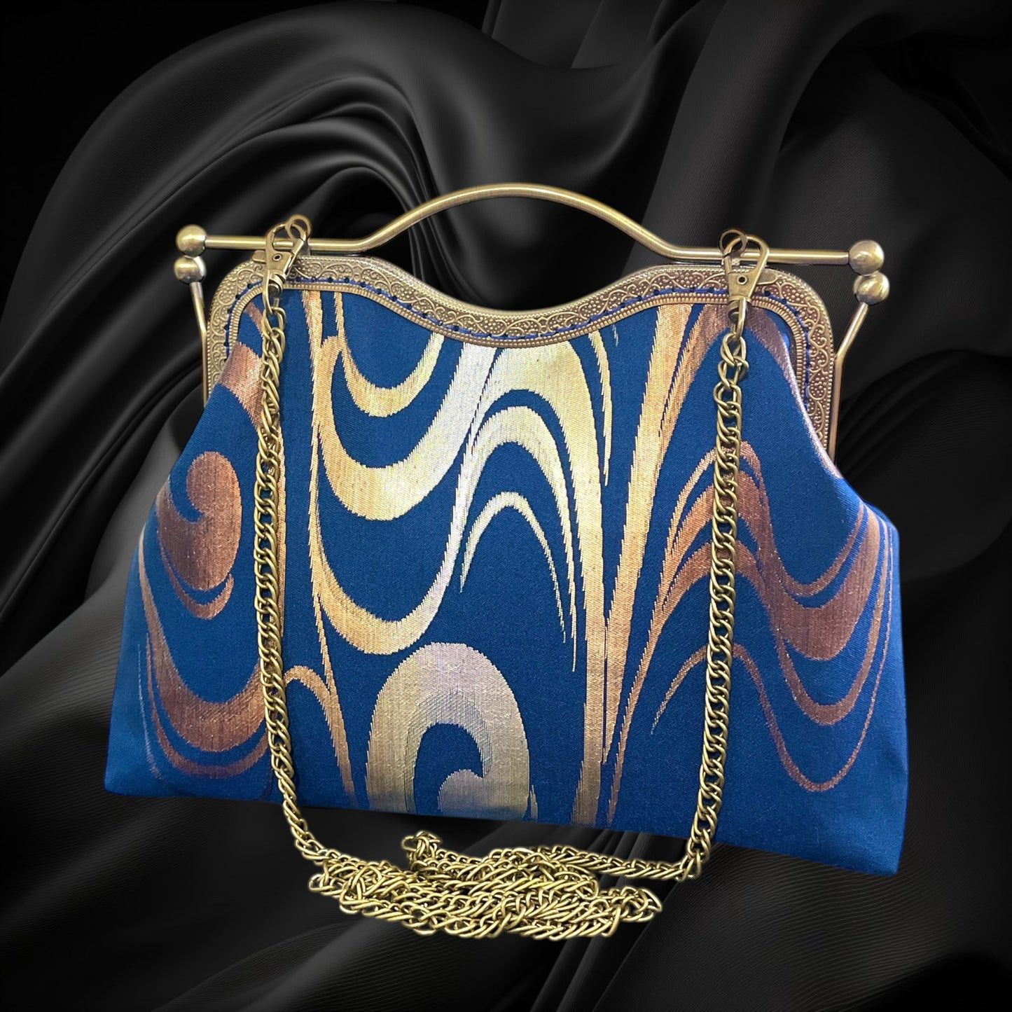 Kimono remake bag [No.1293]
