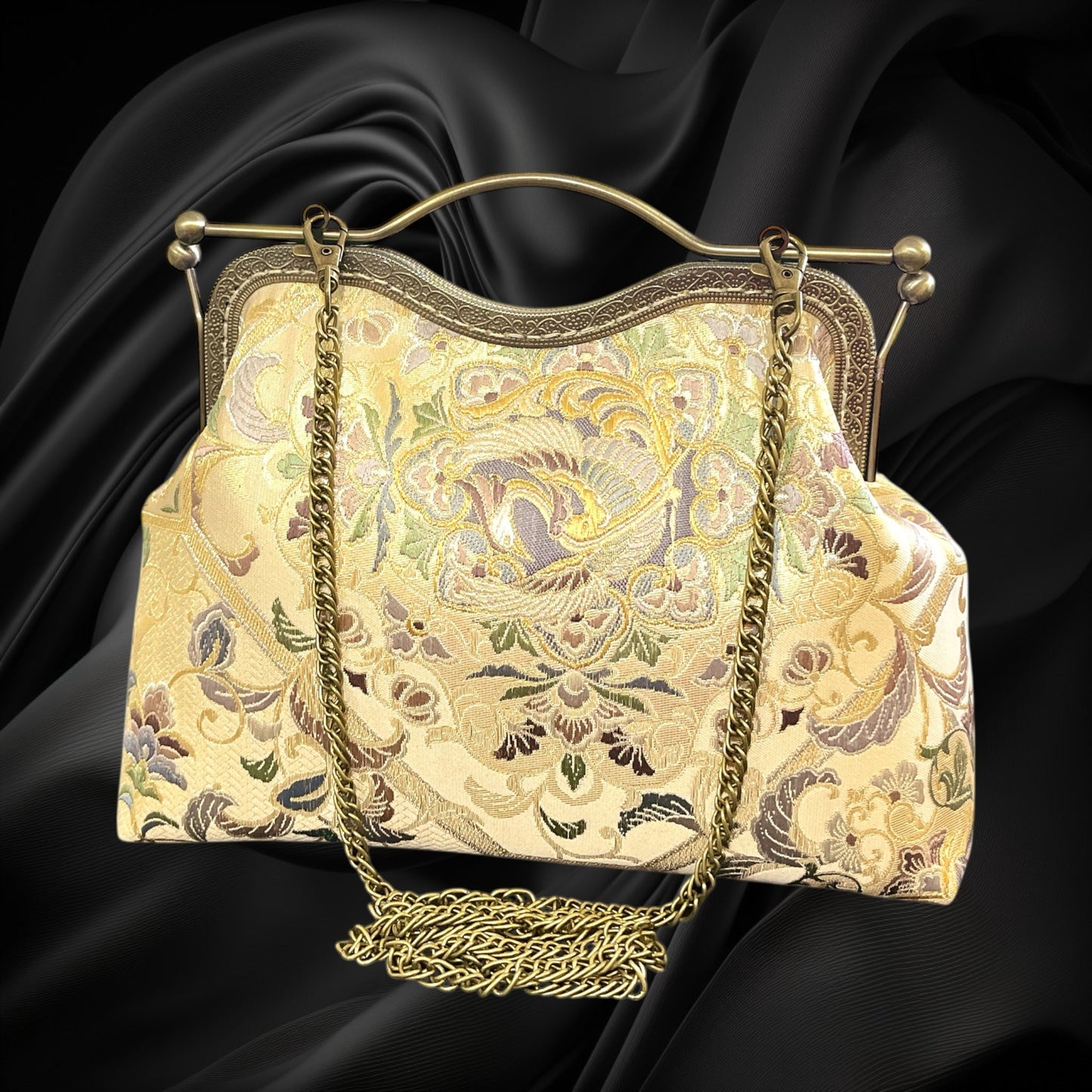 Kimono remake bag [No.1292]