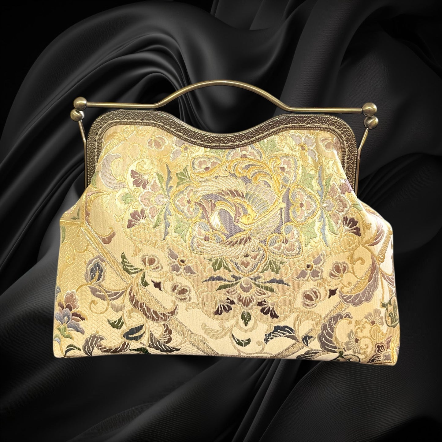 Kimono remake bag [No.1292]