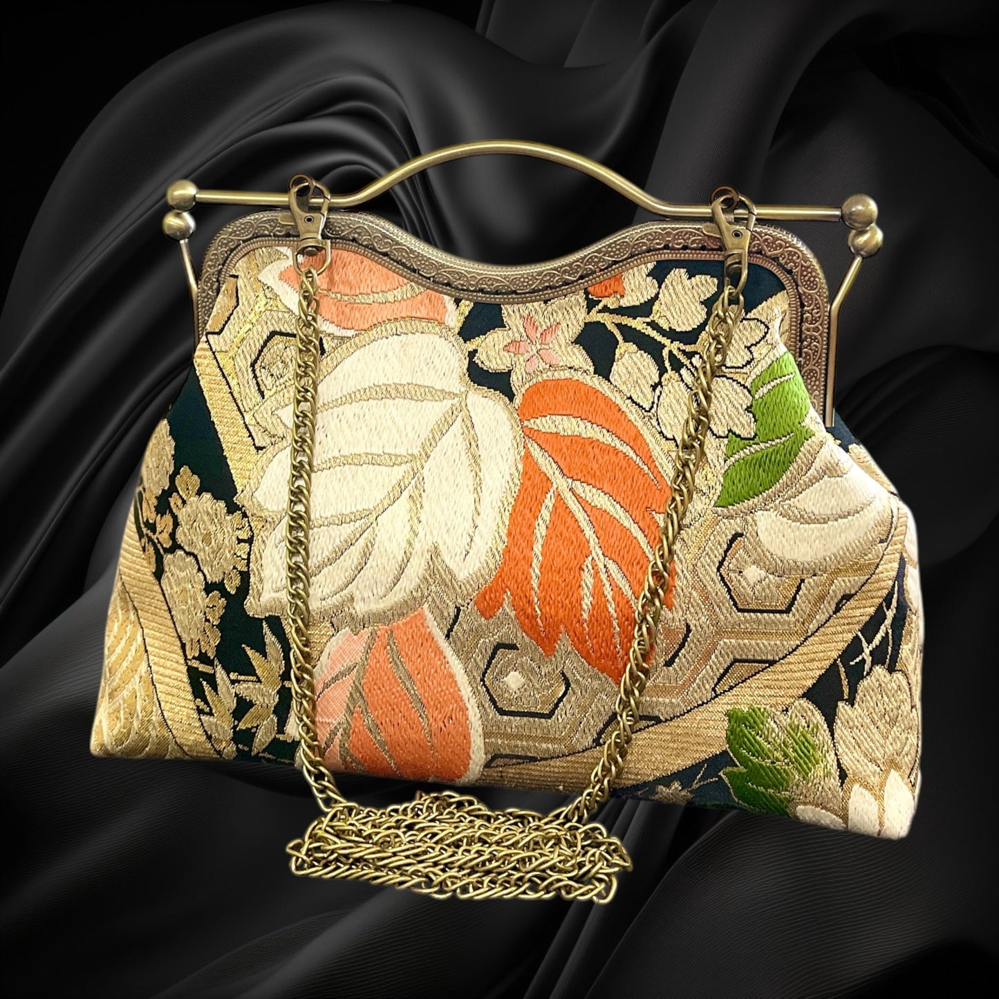 Kimono remake bag [No.1290]