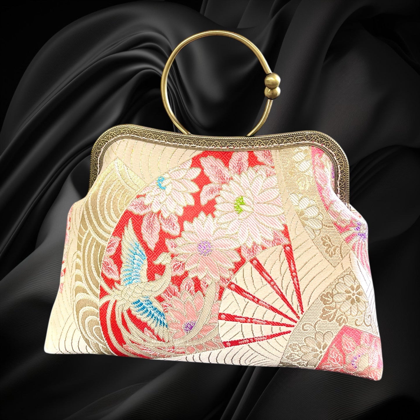 Kimono remake bag [No.1297]