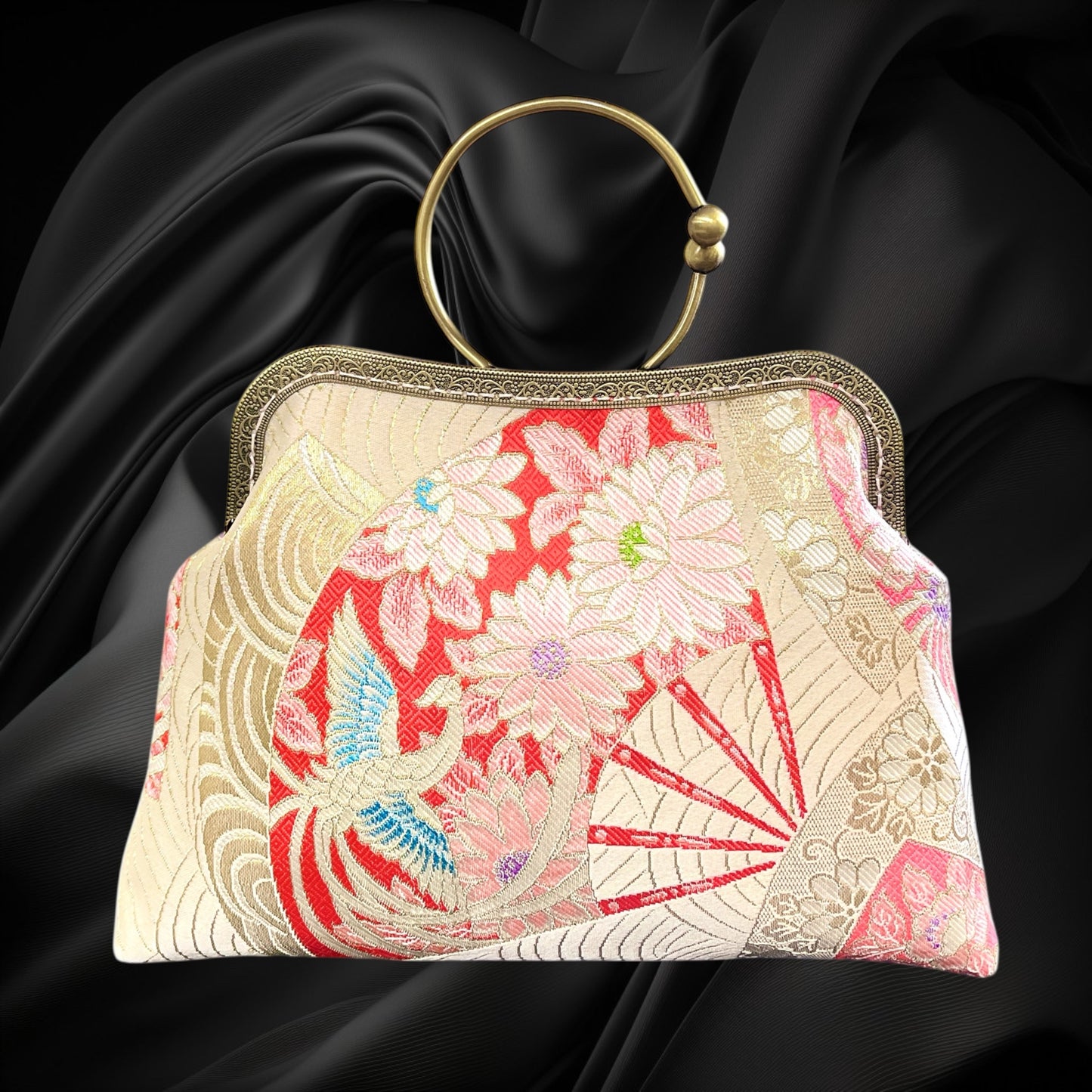 Kimono remake bag [No.1297]